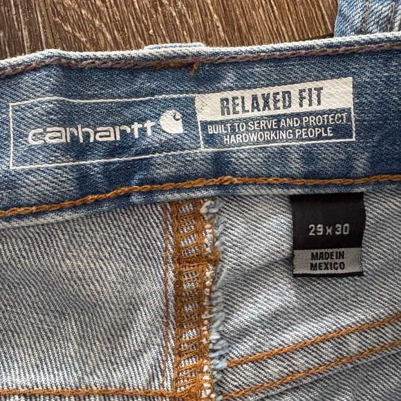 Carhartt Light Blue Straight Jeans - Picture 4 of 5